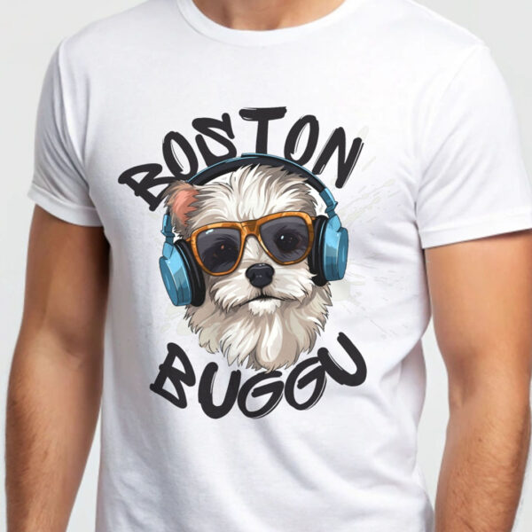 Men’s Luxury Tshirt signature design White colour - Image 5