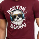 Men’s Luxury Tshirt signature design Maroon colour